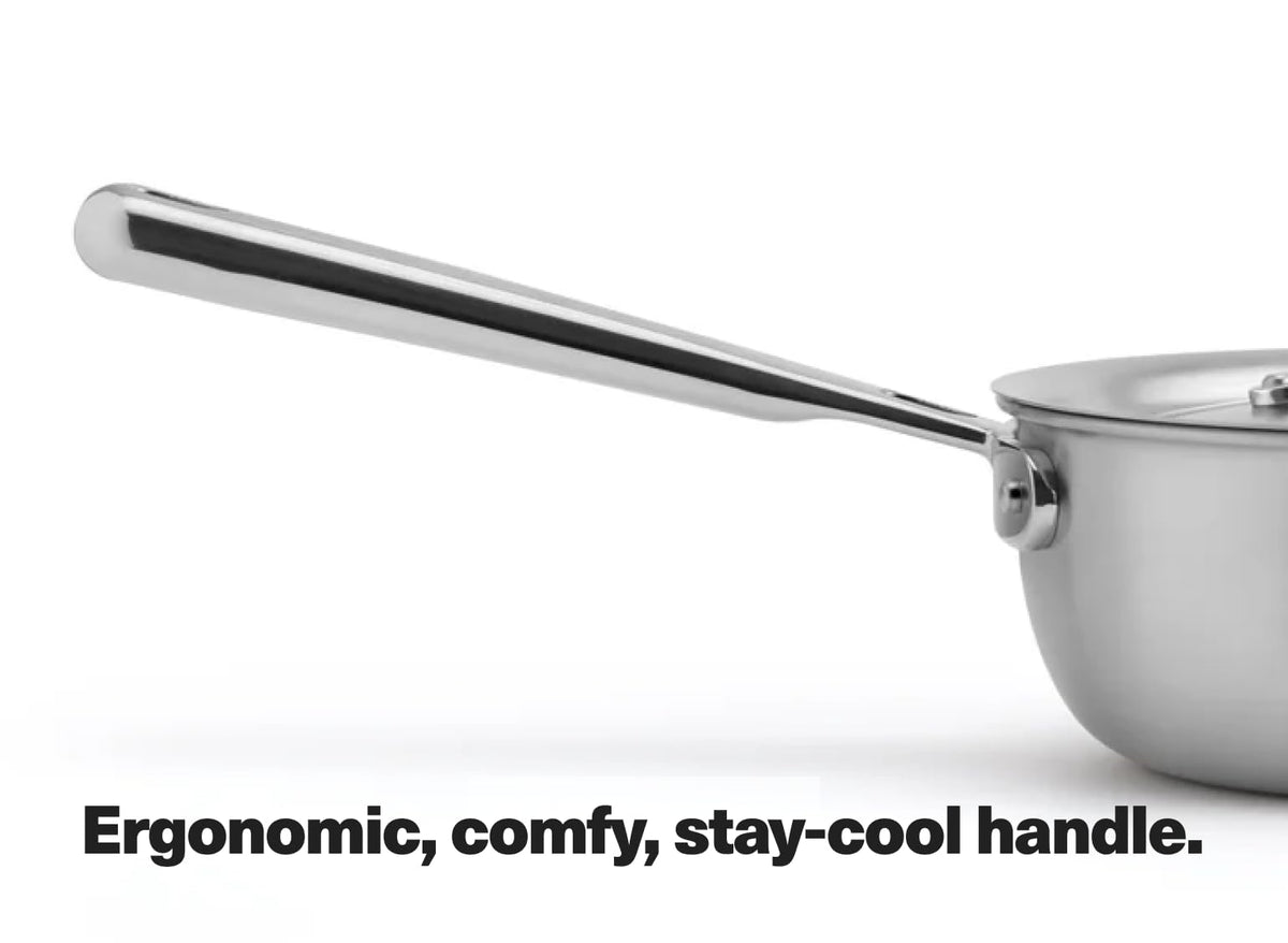 Misen professional-grade construction suited for busy kitchens.