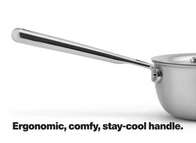 Misen professional-grade construction suited for busy kitchens.