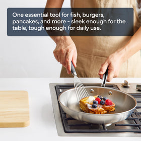 Misen spatula pancake turner helps flip fluffy stacks