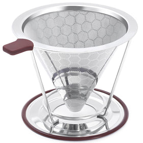MISETTO pour-over coffee dripper, a sleek cone for rich, balanced brews