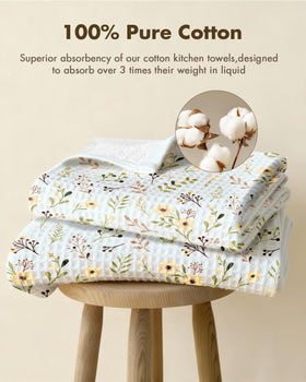 Miss Adola 370 GSM cotton waffle texture suited for hot-surface handling