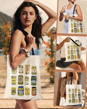 Miss Adola tote in durable cotton canvas for long-lasting daily use.