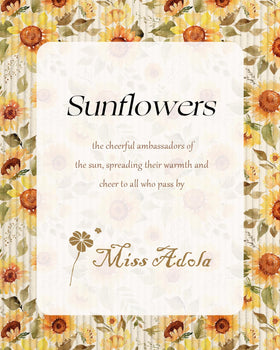 Miss Adola corduroy makeup pouch with sunflower motif for organized cosmetics