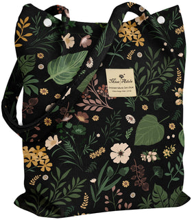 Miss Adola corduroy tote bag front view with ample space for daily essentials