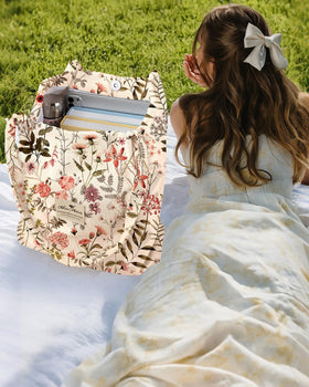 Miss Adola tote with inner pocket for keys and phones.
