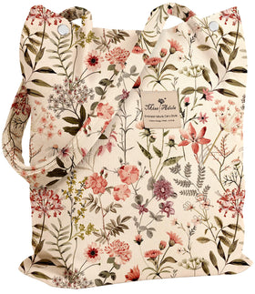 Miss Adola corduroy tote bag showing its large capacity for daily essentials.