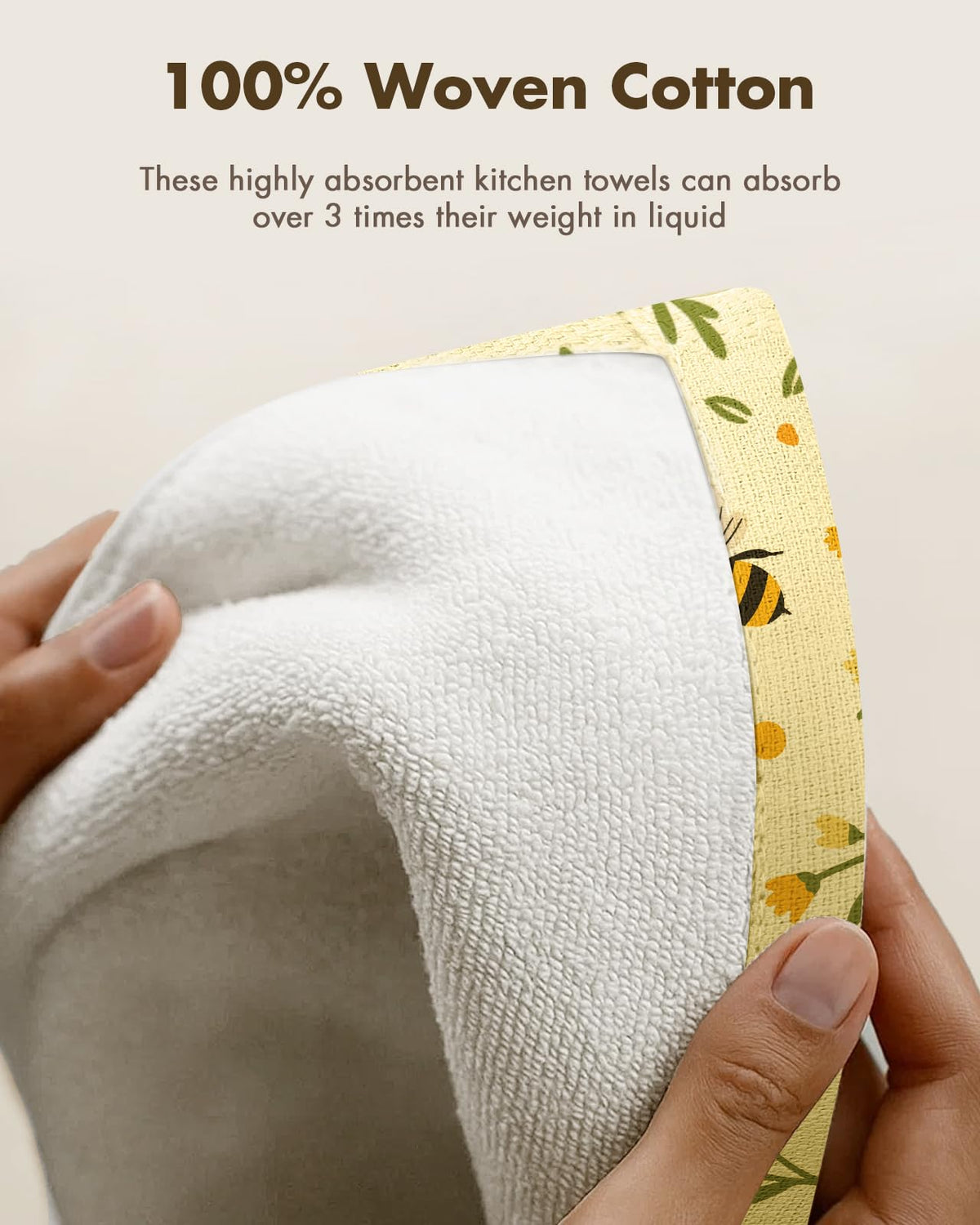 Miss Adola hanging loop towels stored neatly on hook