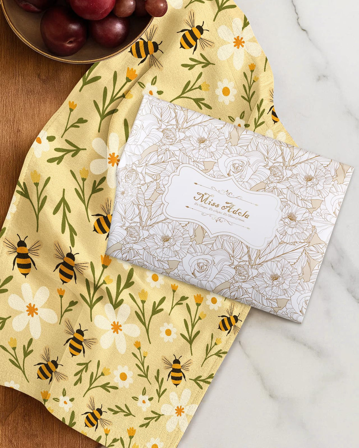 Miss Adola gift ready towels arrive in stylish packaging