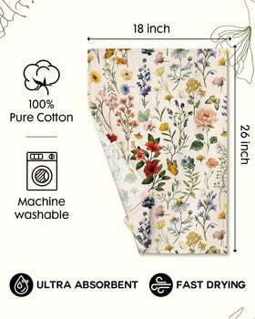 Miss Adola durable reusable cotton towels reduce paper waste