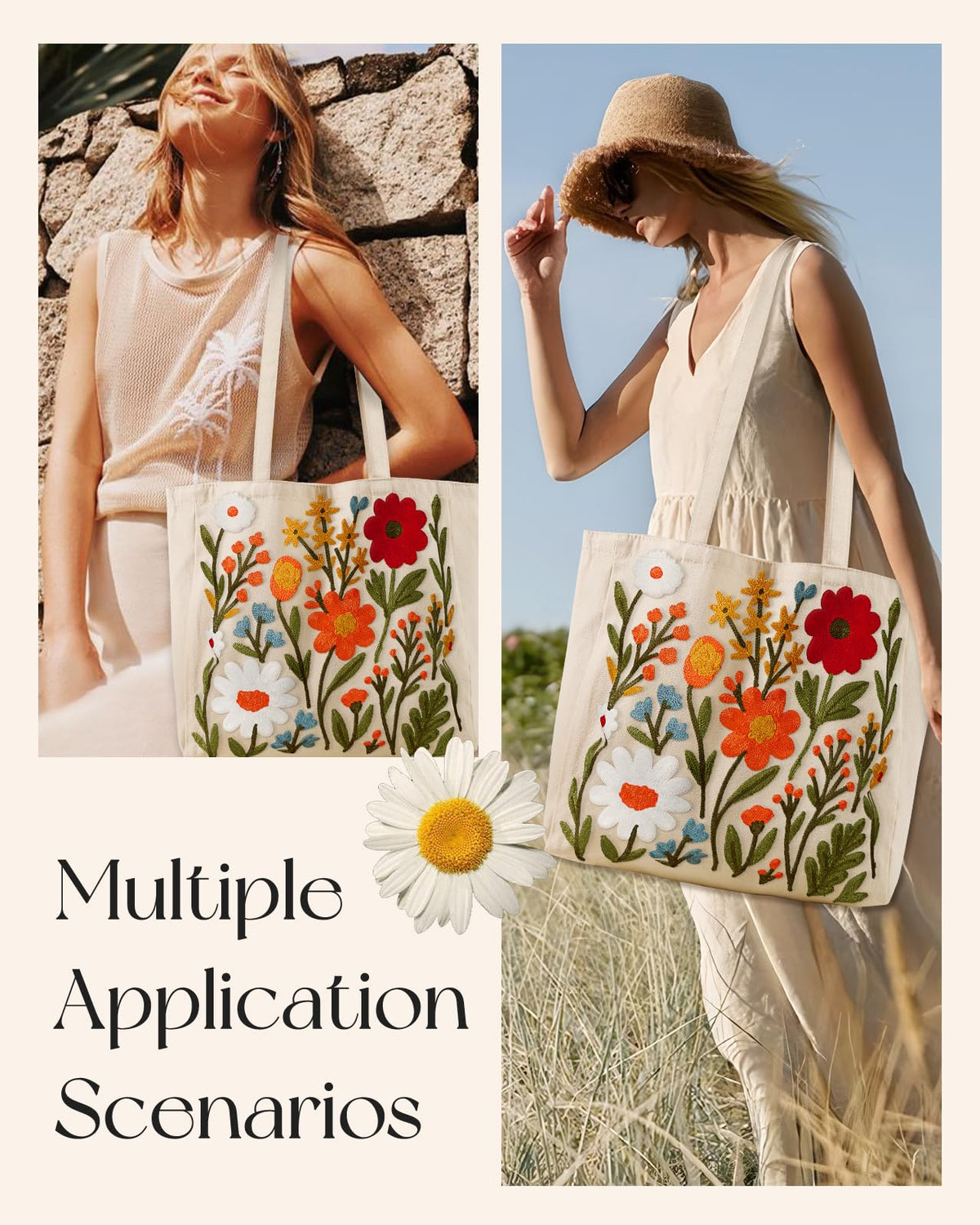 Miss Adola Eco-friendly Tote packaged in premium envelope packaging as a gift-ready option.