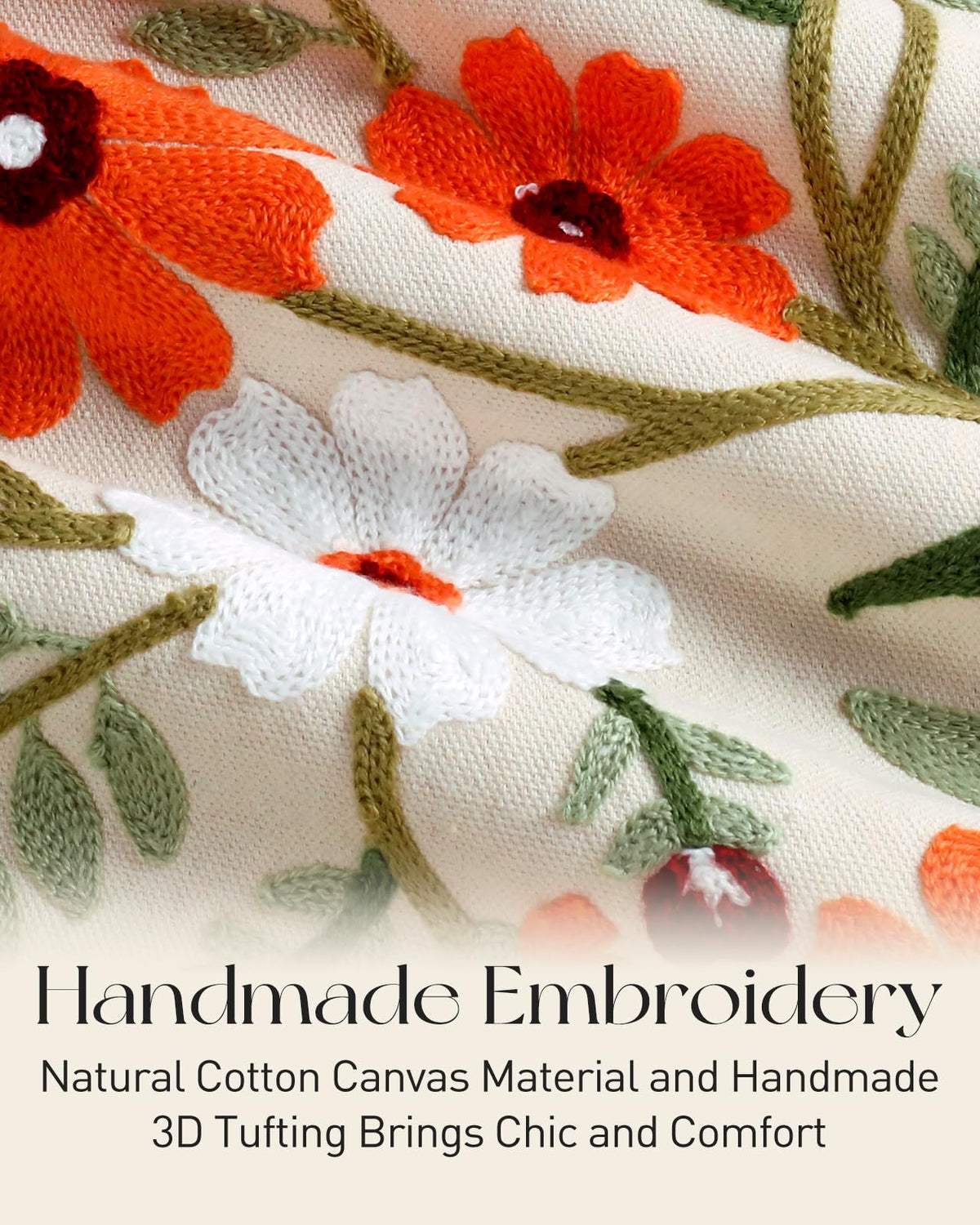 Miss Adola Embroidery Tote featuring inner-pocket for organizing keys and phones.