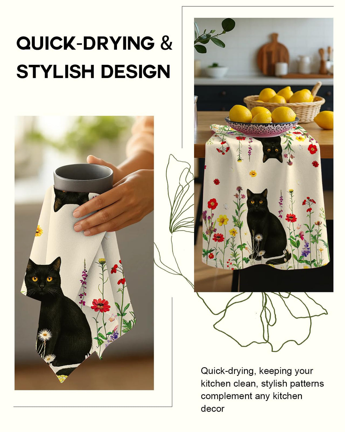 Miss Adola towels are durable and reusable through frequent washes