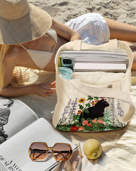 Miss Adola large tote 14x15 inch supports travel and work days
