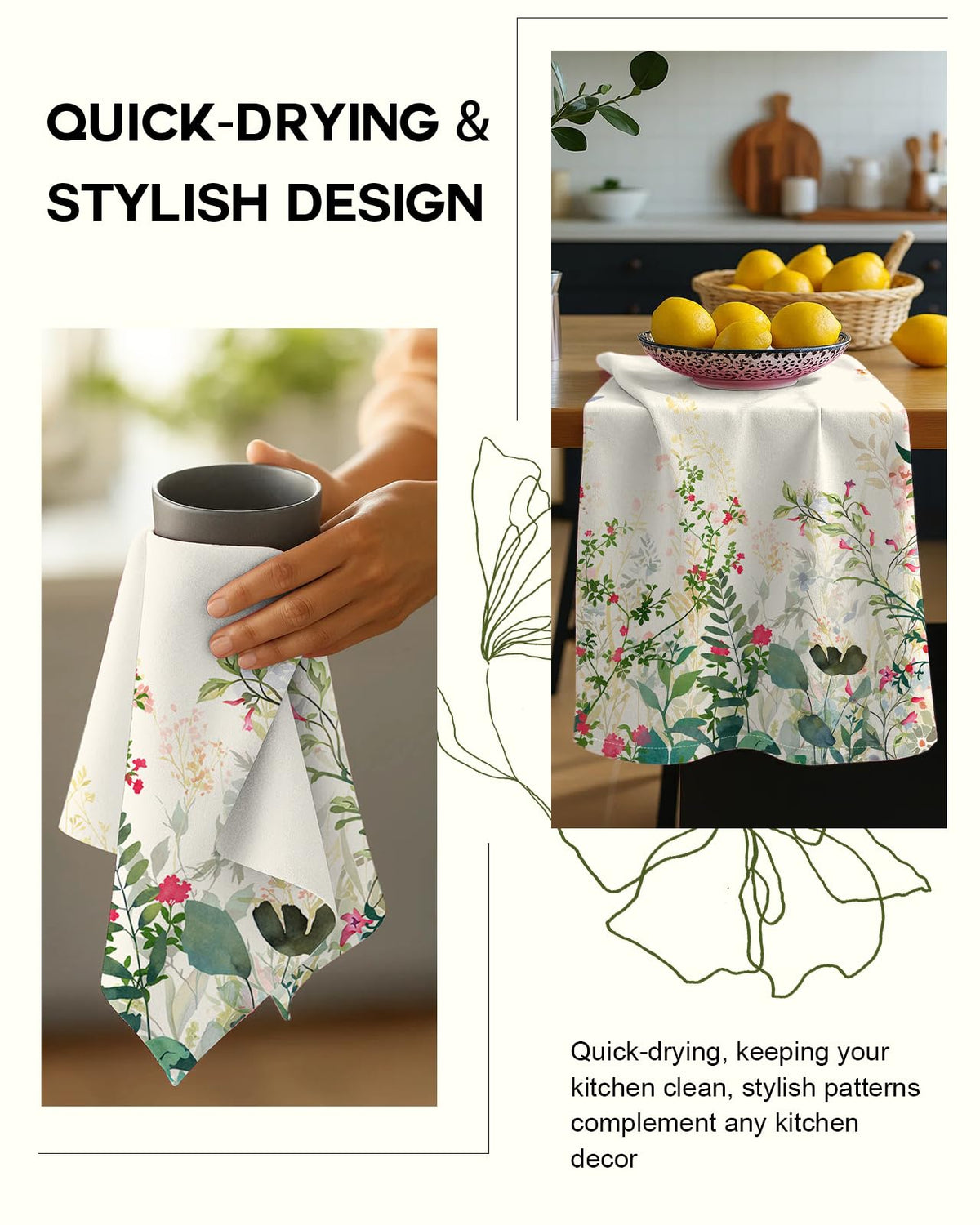 Miss Adola lint-free towels resist lint while wiping mirrors and surfaces