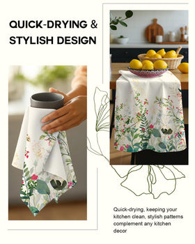 Miss Adola lint-free towels resist lint while wiping mirrors and surfaces