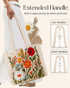 Miss Adola Magnetic Buckle Tote closed securely for travel and errands.