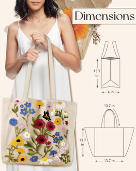 Miss Adola reusable linen tote promotes eco-friendly shopping and style
