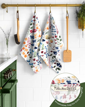 Miss Adola towel in soft cotton weave ideal for lint-free drying