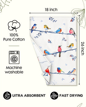 Miss Adola decorative towels add chic summer kitchen decor.