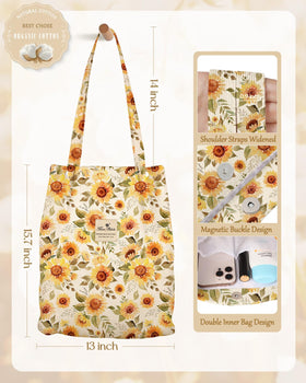 Miss Adola tote with a sturdy shoulder strap for comfortable everyday carry