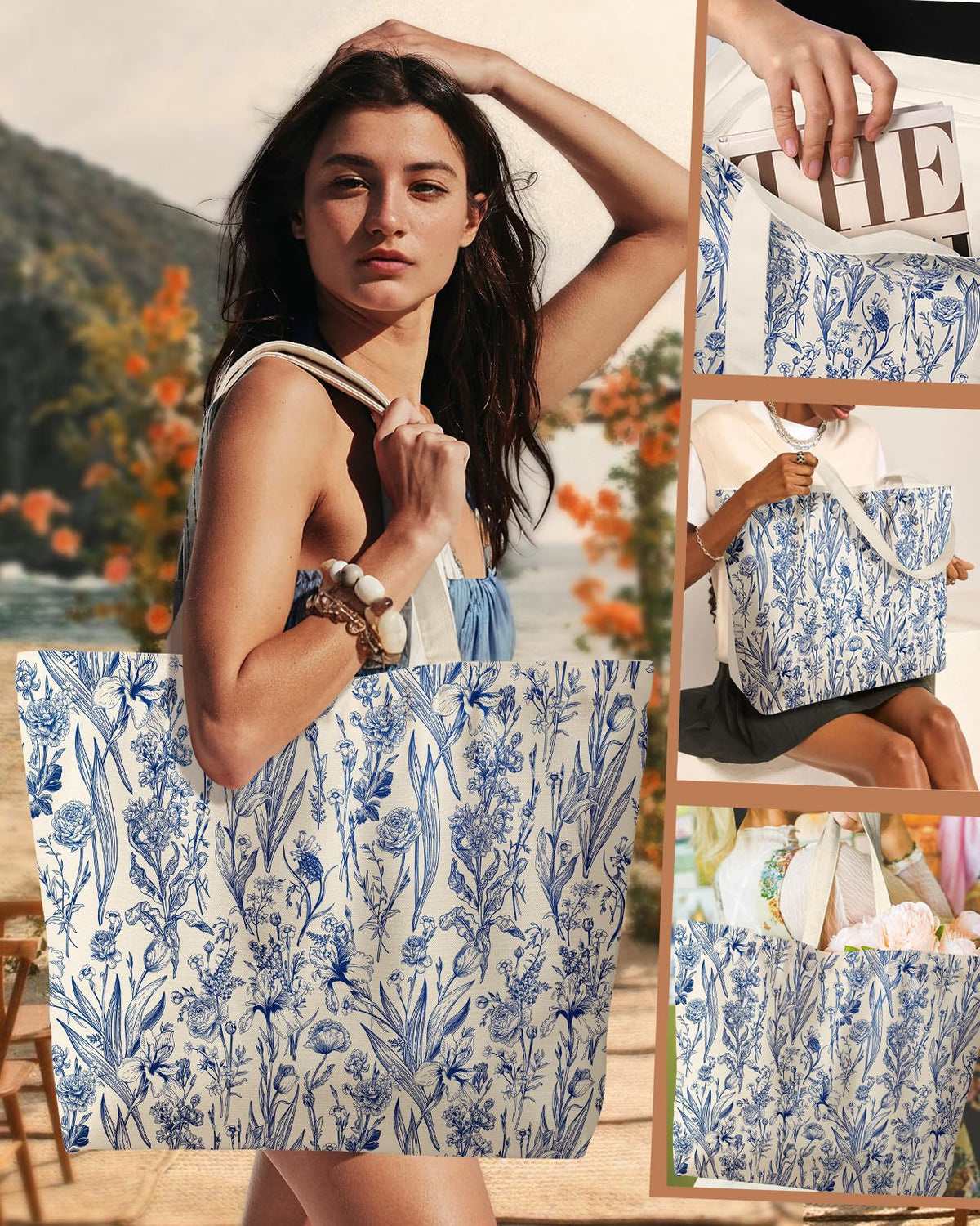 Miss Adola large tote – comfortable shoulder carry for daily errands.