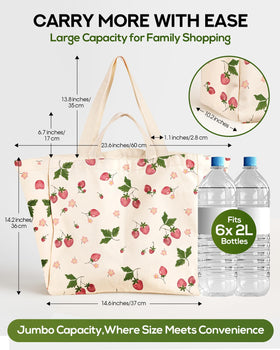 Miss Adola tote with shoulder strap and handles for comfortable carrying.