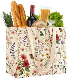 Miss Adola tote with six pockets ensures organized groceries and snacks on every shopping trip