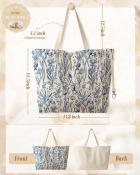 Miss Adola tote with zipper – secure closure for valuables.