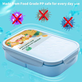 MISS BIG Bento Box is BPA-free and free from chemical dyes for daily use.