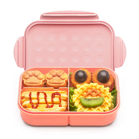 MISS BIG Bento Box for Kids in pink lid, leak-proof performance for busy days.