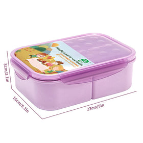 MISS BIG Bento Box microwave-safe and dishwasher-safe convenience.