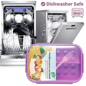 MISS BIG Bento Box portable and lightweight for on-the-go meals.