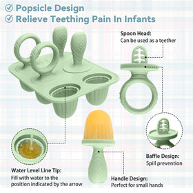MISSLILI yogurt mini bites popsicle mold, convenient baby snack option.