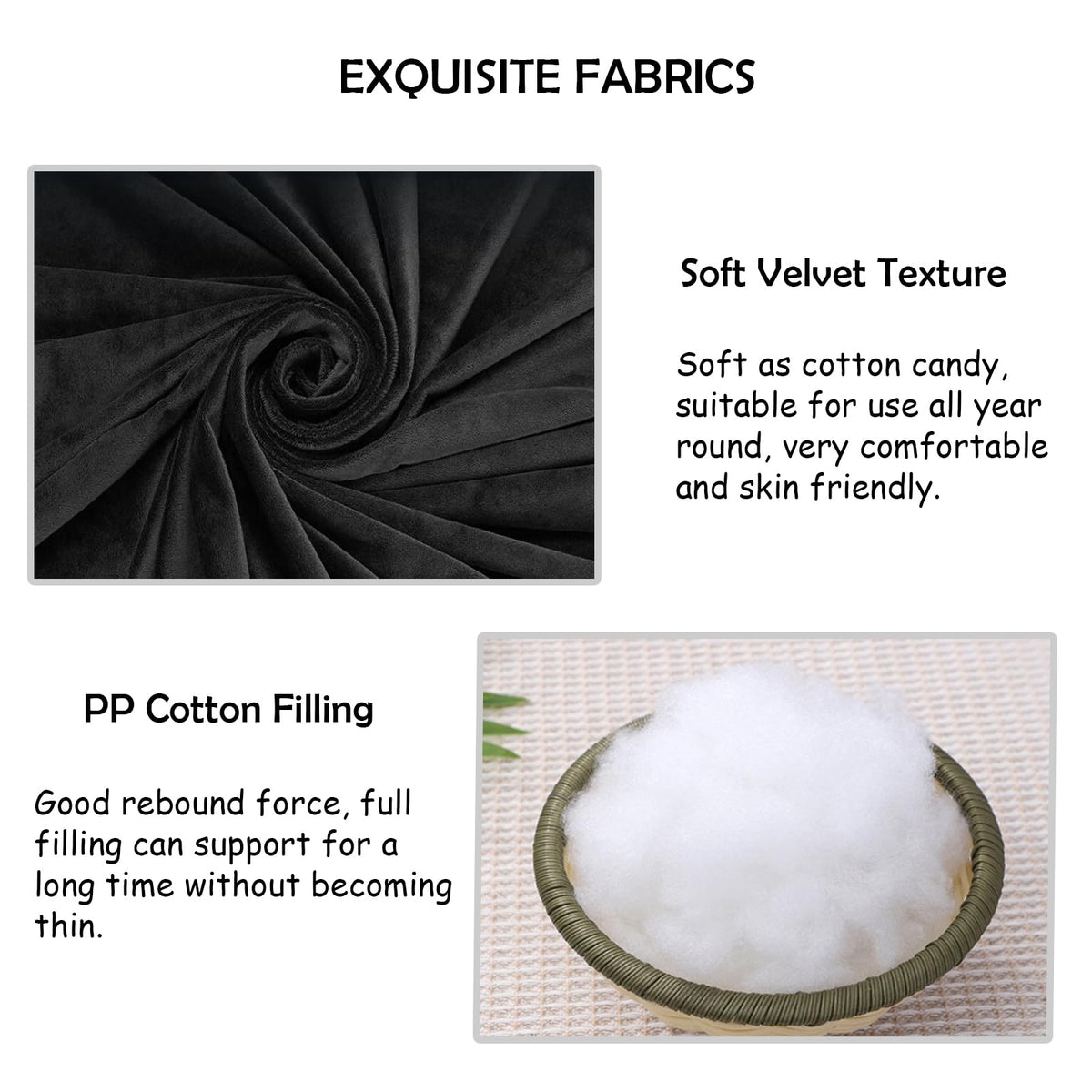 MissSoul crystal velvet fabric close-up shows soft touch and durability.
