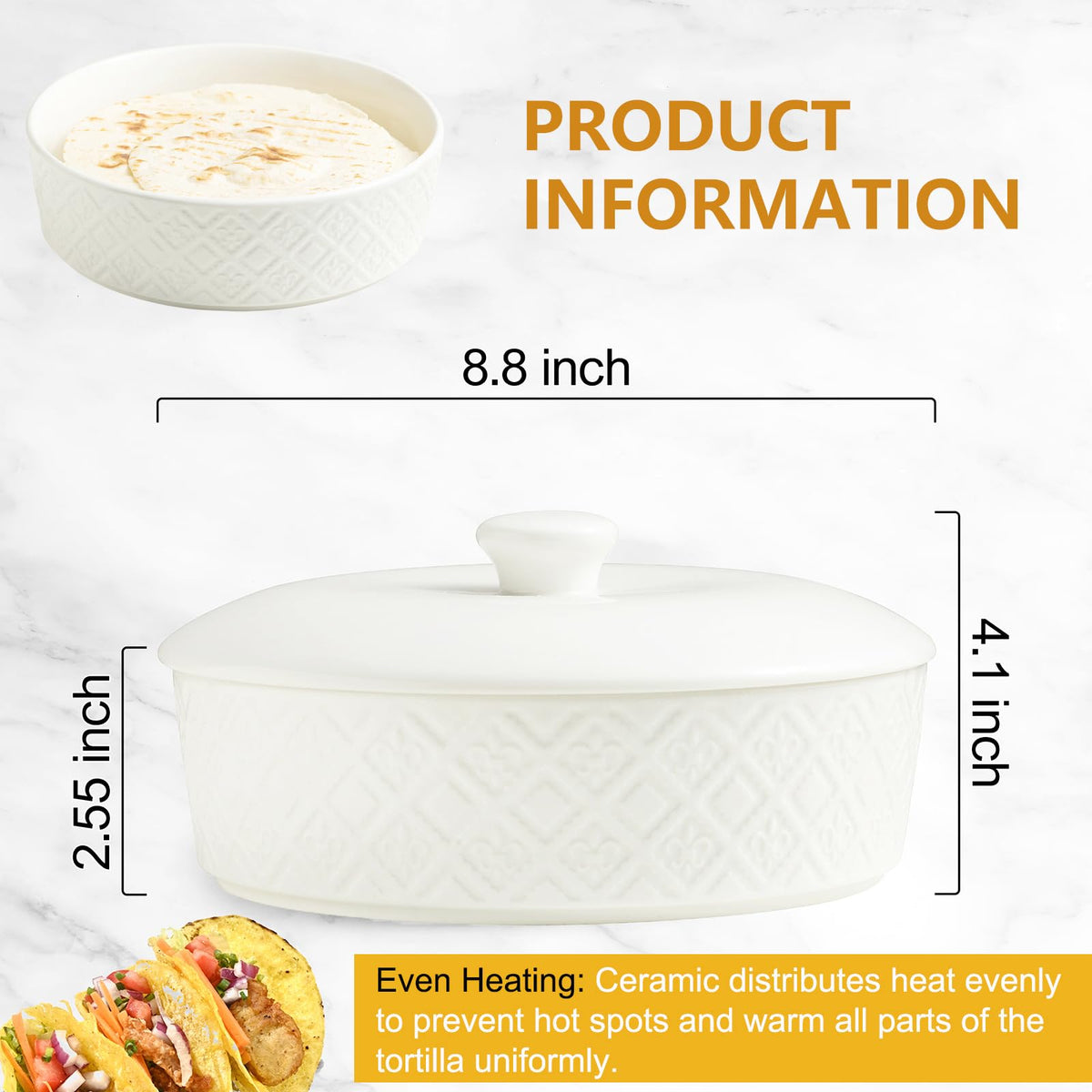 MISSYSSIM bread and pancake warmer doubles as versatile serveware.
