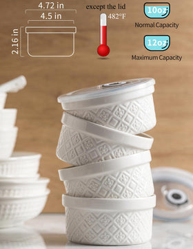MISSYSSIM dishwasher and freezer safe for easy cleanup.