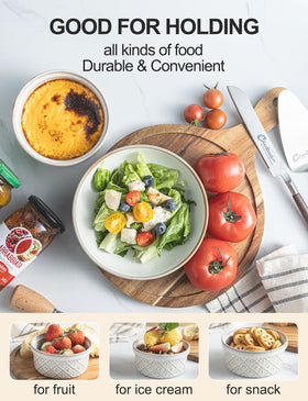 MISSYSSIM durable porcelain surface resists chipping for daily use.