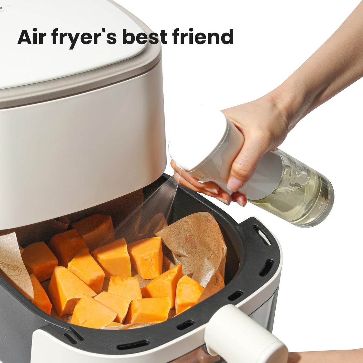 Mistifi non-aerosol dispensing reduces waste and simplifies refills.