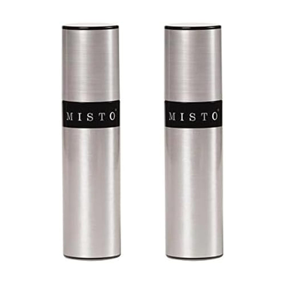 Misto aluminum oil sprayer set 2 pumps for precise oil coating.