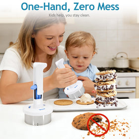 MiToBeLe scoop head detached for fast dishwasher-safe cleanup.