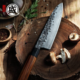 MITSUMOTO SAKARI three-layer 9CR18MOV steel delivers durable, sharp performance