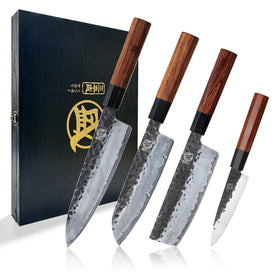 MITSUMOTO SAKARI gyuto blade close-up for precision slicing