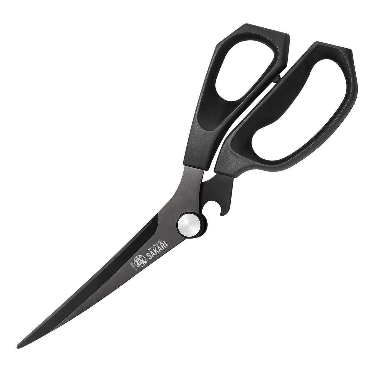 MITSUMOTO SAKARI kitchen shears for versatile cooking tasks with ergonomic grip.