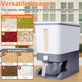 Detachable parts on Mity Rain dispenser for easy cleaning and maintenance.