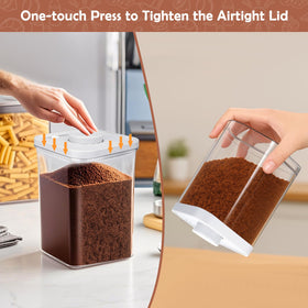Mity rain lid with silicone seal demonstrating humidity protection for sugar storage.