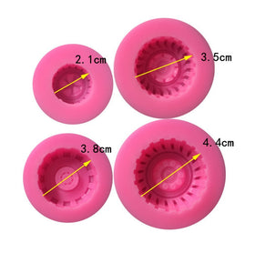 Mity Rain tire mold bright colors showcases vivid silicone for easy release