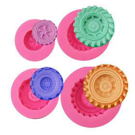 Mity Rain round tire mold large for bold fondant car tires on cakes