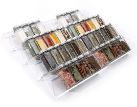 MIUKAA easy-to-clean minimalist rack complements any kitchen decor.