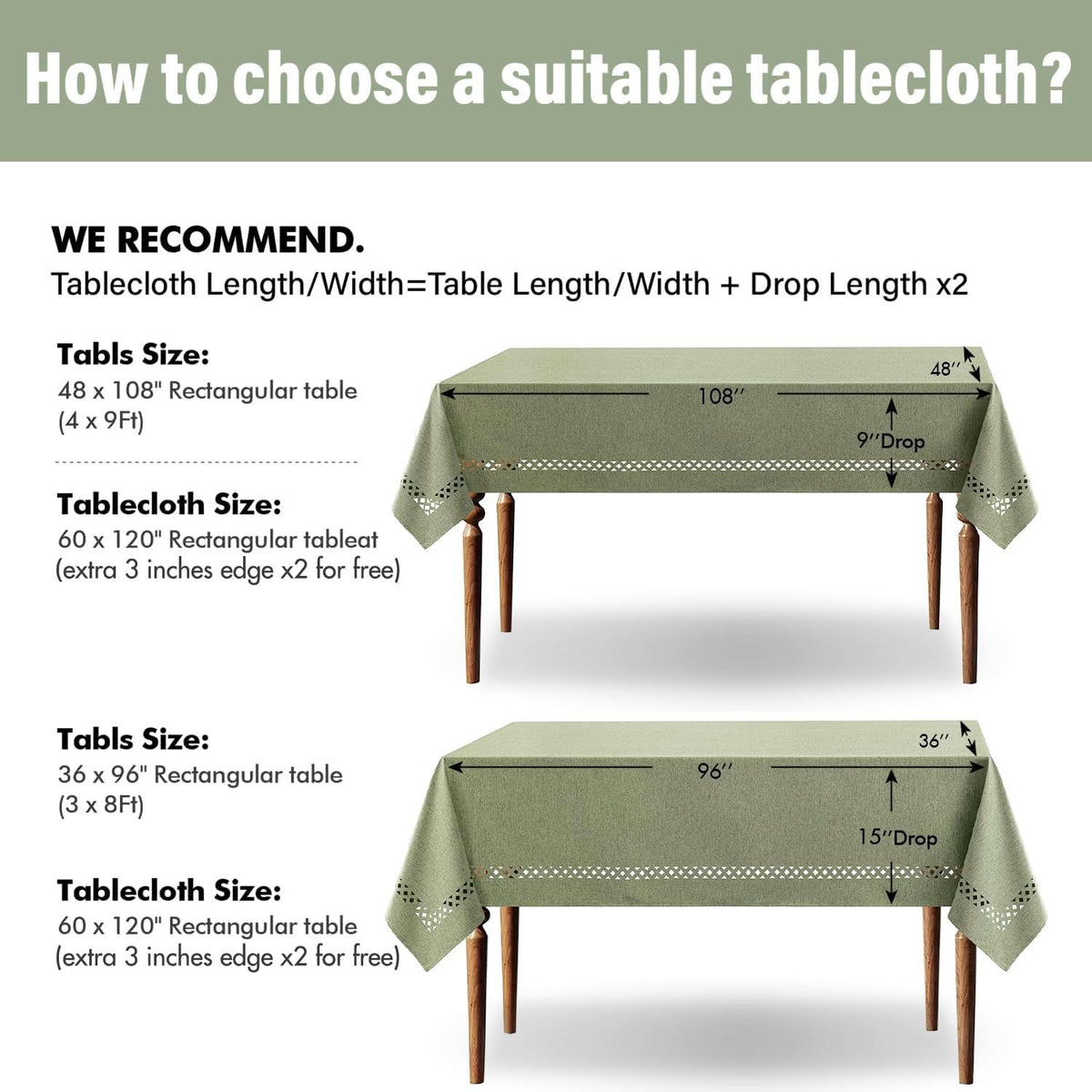 MIULEE stain-resistant surface keeps the table clean after meals