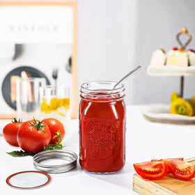 Miuyhji jars are ideal for fermenting, pickling, jams, and leftovers.